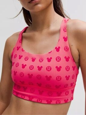 NWT RARE SOLD OUT Disney x lululemon Energy Longline Bra